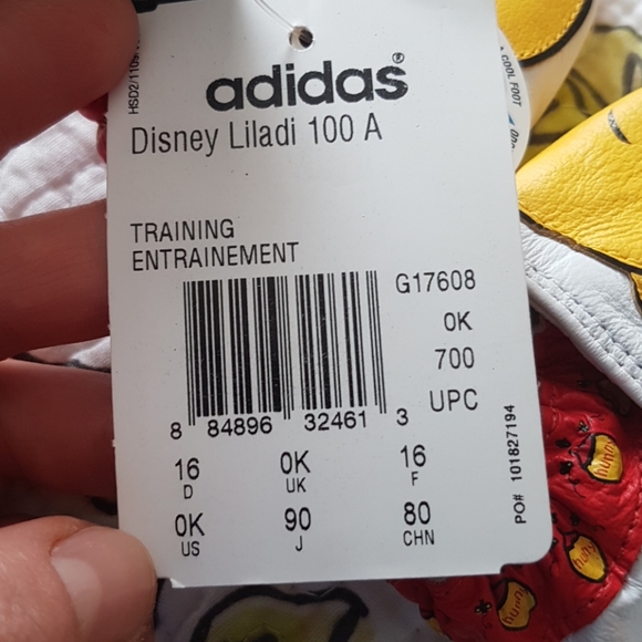 Adidas soft leather crib shoes - Picture 5 of 5